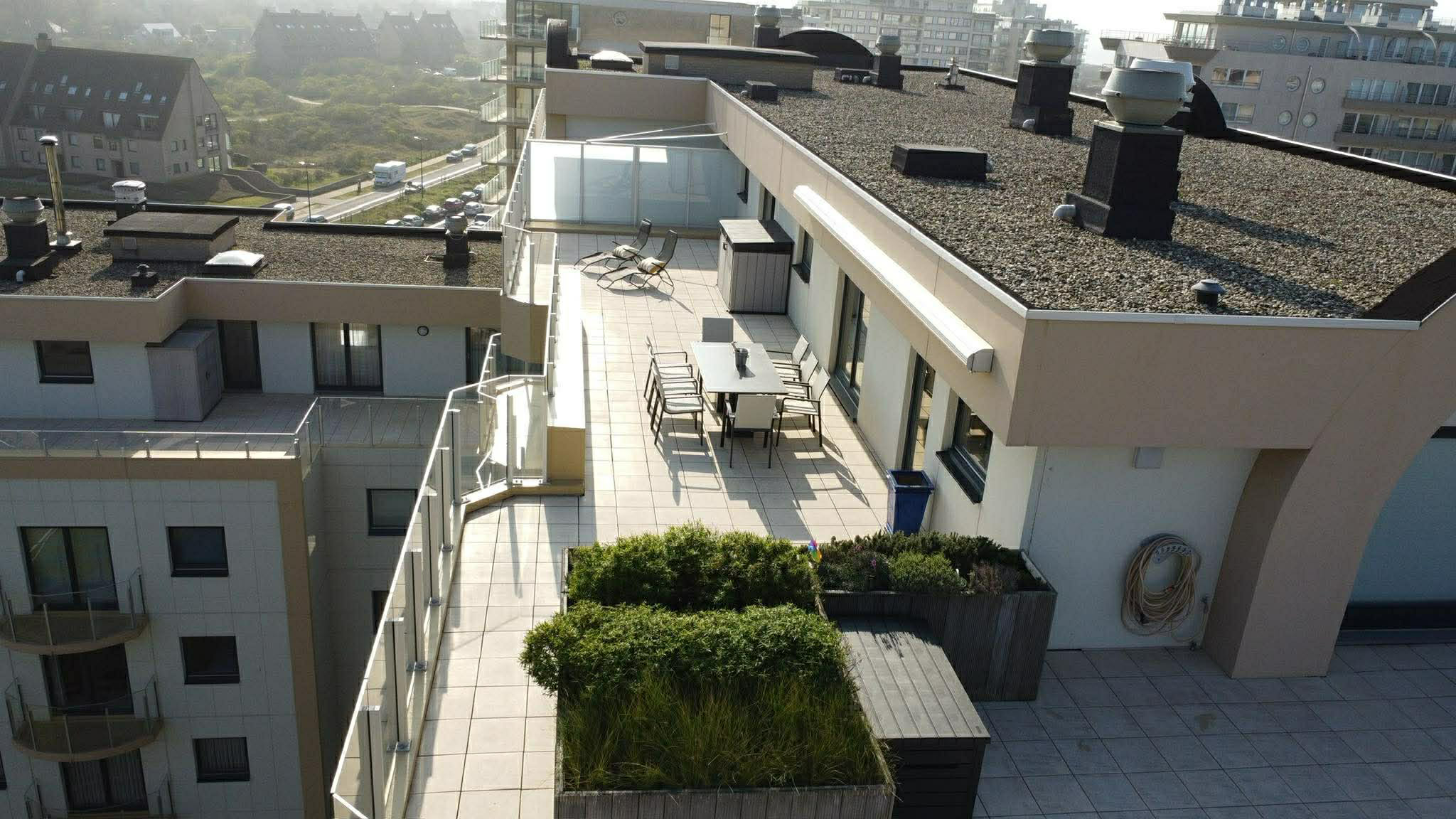 Vue panoramique terrasse